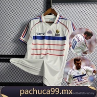 【Retro SSS+】1998 Retro Jersey France Away Jersey Football Shirt Customization Name Number Vintage Je