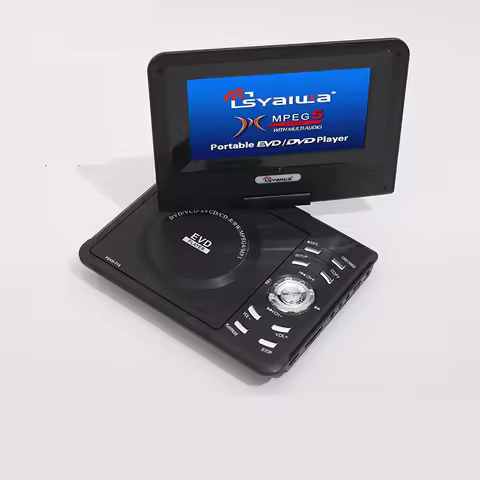 7.8Inch DVD Player Mobile TV All-in-one Portable Player CD With Gaming Features HD DVD Player