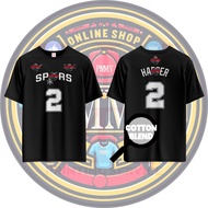 San Antonio Spurs Dylan Harper Cotton Blend T-shirt