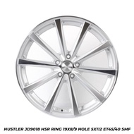 velg ring 19 type hustler jd9018 pcd 5x112 velg terbaru