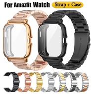 Same Color Case + Strap Compatible For Amazfit GTS 4 Strap Amazfit GTS 4 mini Case Amazfit GTS 3 Cas