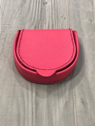 馬蹄型駒縫零錢包 類LV零錢包 胭脂粉