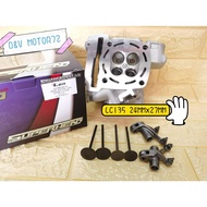 RACING SUPER HEAD OPEN WATER CAVE LEO LC135/Y15ZR SUPER HEAD LC135 24MMx27MM