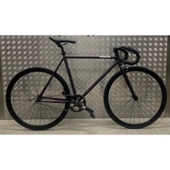 Cranston Single Speed Road Bike. Fixie. Urban City Bicycle. With Brake. Purple