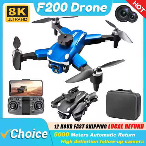 ZFR F200 Drone Foldable QuadcopterWIFI FPV HD Aerial Photography Wide Angle Dual Camera Professional
