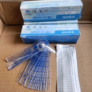 FEELER GAUGE PLASTIC 002-2MM (23 LEMBAR) SUN YLEH - Locklokey