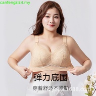 Plus Size Full Cup Wireless Lace Bra - Soft Breathable Mulberry Silk | Sizes 36D-46G Available