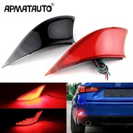 2x Red/Smoked  Lens LED Rear Bumper Reflector Light Tail Brake Stop Light Fits for Lexus IS250 IS300