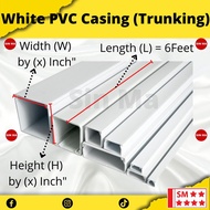 [READY STOCK] FEEMA / FIGHTER / GREENLAND PVC Casing (wiring) / uPVC Trunking ) 2"X3" "/ 2"X4" / 3"X