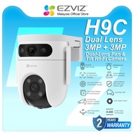EZVIZ H9C Dual Lens WIfi Camera 3MP + 3MP / 5MP + 5MP PTZ & Fix Lens CCTV Security Camera Outdoor Sm
