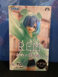 全新 SEGA [SPM] Re:ZERO 雷姆 雨天造型Ver. PVC 景品 Rem Rainy Day Ver. PVC Figure