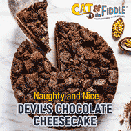 Devil Chocolate Cheesecake from Cat and the Fiddle by Celebrity Chef Daniel Tay! Now Halal Certified