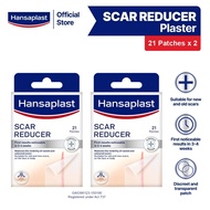 [Twin Pack for 6 Weeks] Hansaplast Scar Reducer 2x21pcs | Clinically Proven for Old & New Scars
