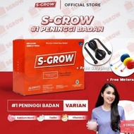 Terbaru S-GROW Peninggi Badan Terbaik (Gratis Skipping dan Meteran)