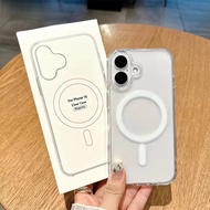 costofrich Case แม่เหล็ก เคสใสสำหรับไอโฟน 11 13 เคสชาร์จไร้สาย สำหรับiPhone 11 12 13 14 15 Pro max P