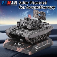 Mercedes Benz Solar Energy Car Aromatherapy Tank Shaped Car Perfume Ornaments Air Freshener Aromathe