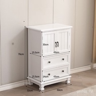 HY/JD Eco Ikea【Official direct sales】Chest of Drawers American Retro Solid Wood Bedroom Multi-Layer Storage Cabinet Hous