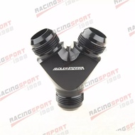 ADLERSPEED 16AN AN16 AN-16 Y Block Adapter Fittings Adaptor Black