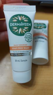 (包平郵) Dermaveen 澳洲康漾天然燕麥芯無皂潔膚露 嬰兒 成人 舒緩濕疹  Oatmeal Soap Free Wash