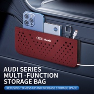 Leather Car Interior Multifunctional Storage Bag for Audi A1 A3 A4 A5 A6 A7 A8 Q2 Q3 Q5 Q7 Q8 TT R8 