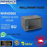 Indorack Wir4506S 6U Box Rak Server Modem Wifi Gantung Dinding Tembok
