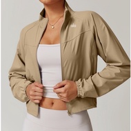 Alo yoga Thin Windproof Jacket-Sunscreen Quick-Drying Jacket-Running Jacket