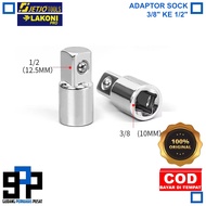 LAKONI SOCKET ADAPTOR 3/8" TO 1/2" SOCKET ADAPTOR/