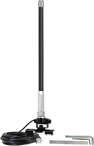 Bingfu Dual Band VHF UHF Mobile Amateur Radio Antenna 136-174MHz 400-460MHz 2.5/3.5dBi 35cm Vehicle 