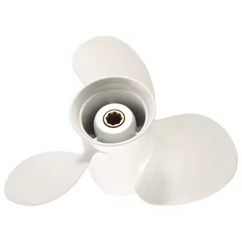 Propeller 9 1/4X11 For Yamaha Outboard Engines 9.9 HP F9.9 15HP F15C F15 F20 Aluminum 8 Tooth Spline