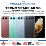 [MY Set] Tecno Spark 40 5G (256GB ROM | 8GB RAM) Spark 30 5G (128GB ROM | 6GB RAM) 1 Year Tecno Mala