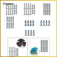 Gepnoo Inline Roller Skate Screws Skate Wheel Axle Repair Kit Portable Heavy Duty Skate Wheel Screws