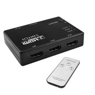 【昕電】HDMI切換器3進1出 HDMI分配器 帶遙控 HDMI放大切換器 支援3D分線器