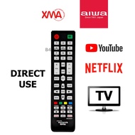 Aiwa XMA Compatible Smart Netflix Youtube Android LED TV Remote Control with Code HK320DF