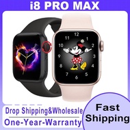 ♥【Ready stock】FREE Shipping♥ 2022 Watch i8 Pro Max Smartwatch Bluetooth DIY Watch Face Wristwatch Wo