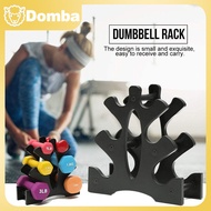 3-Tier Dumbbell Rack - Standing Dumbbell Holder & Barbell Storage - Strong 3-Tier Dumbbell Storage -