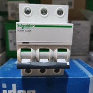 NEW mcb ic60n 3p 25a schneider 6ka