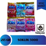 ❤MIYAZMARKET❤ So Klin Detergen Bubuk / Deterjen Bubuk SoKlin 5000 / Soklin BUBUK 215g 5000