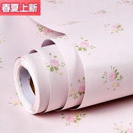 [48H Shipping] Self-adhesive wallpaper for bedroom, cozy, waterproof, moisture-proof, desktop floral