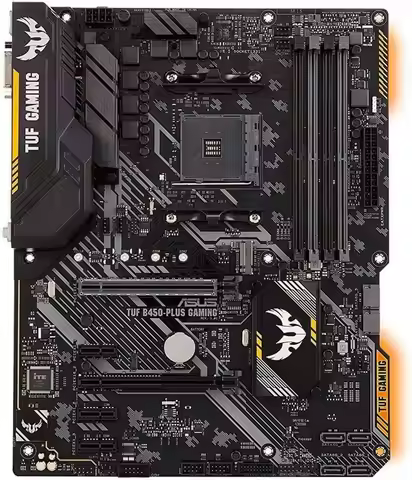 ASUS B450 Motherboard TUF GAMING B450-PLUS Supports Ryzen 7 1700 3700x Ryzen 5 2600 2600x 3500x 3600