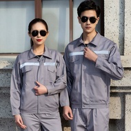 PPE Safe Safety Work Jacket Long Sleeve Men Women Prote ction clothing Labor Reflector Factory Staff jaket Lelaki