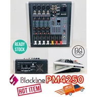 BLACKLINE PM4250 250watt x 2channel Power Mixer