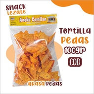 Spicy Tortilla Chips 100gr Savory Crispy / Tortilla Chips Kiloan / Tortilla Chips Snack / Doritos Ki