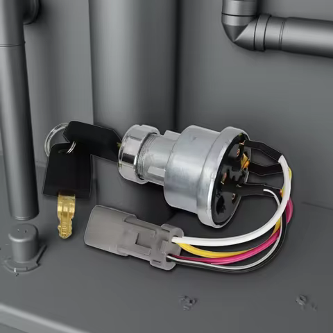 142-8858 Ignition Switch With 2 Keys for Caterpillar 257B Cat D6T 247B D6R