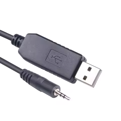 USB Programming Cable for ICOM IC-2820H IC-80AD ID-31A ID-51A ID-51E ID-880H OPC-2218,USB to 2.5mm A