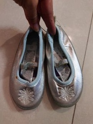 Frozen 銀色 公主鞋 elsa