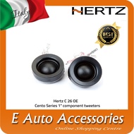 Hertz C 26 OE Cento Series 1" Component Tweeters - Car Speaker