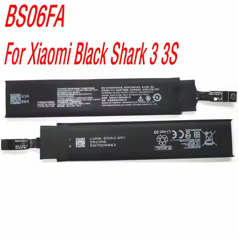 New BS06FA Replacement Battery For Xiaomi Black Shark 3 3S Mobile Phone 3.85V 8.93Wh