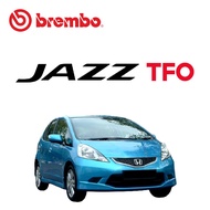 BREMBO Front Brake Pads (1 set) - H/D Jazz TFO Civic SR4 VTI SO4 VTI S5A 1.7 S5G 2.0 Stream 1.7 CR-Z