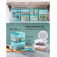 Tupperware Smart Saver Square II (4) 2.5L / Square IV (2) 5.4L / Oval II (4) 1.1L / MM SQ Set