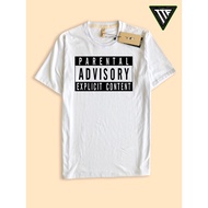 T-shirt Paretal Advisory Explicit content Label